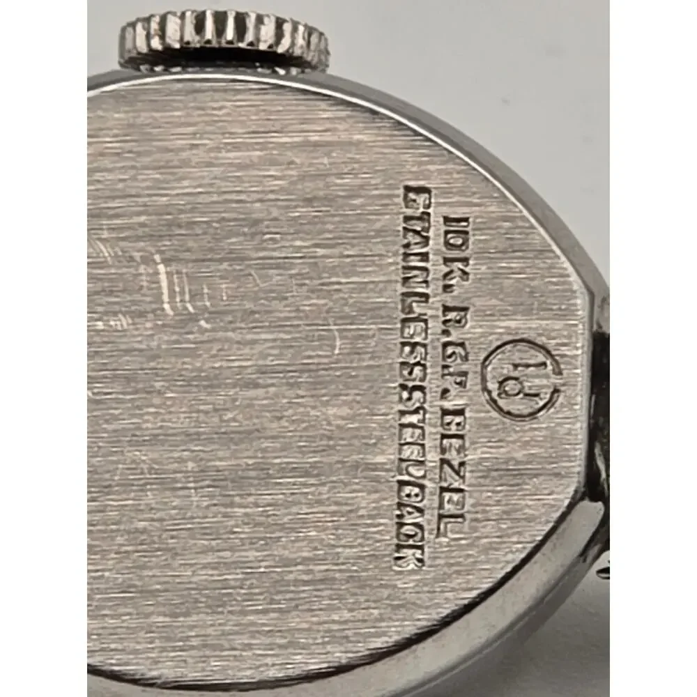 Waltham Ladies Mechanical Watch 10K RGP Bezel 17 Jewels Vintage